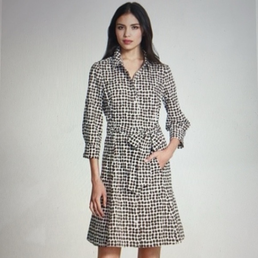 Kate Spade Coffee Bean Shirt Dress Shirtdress